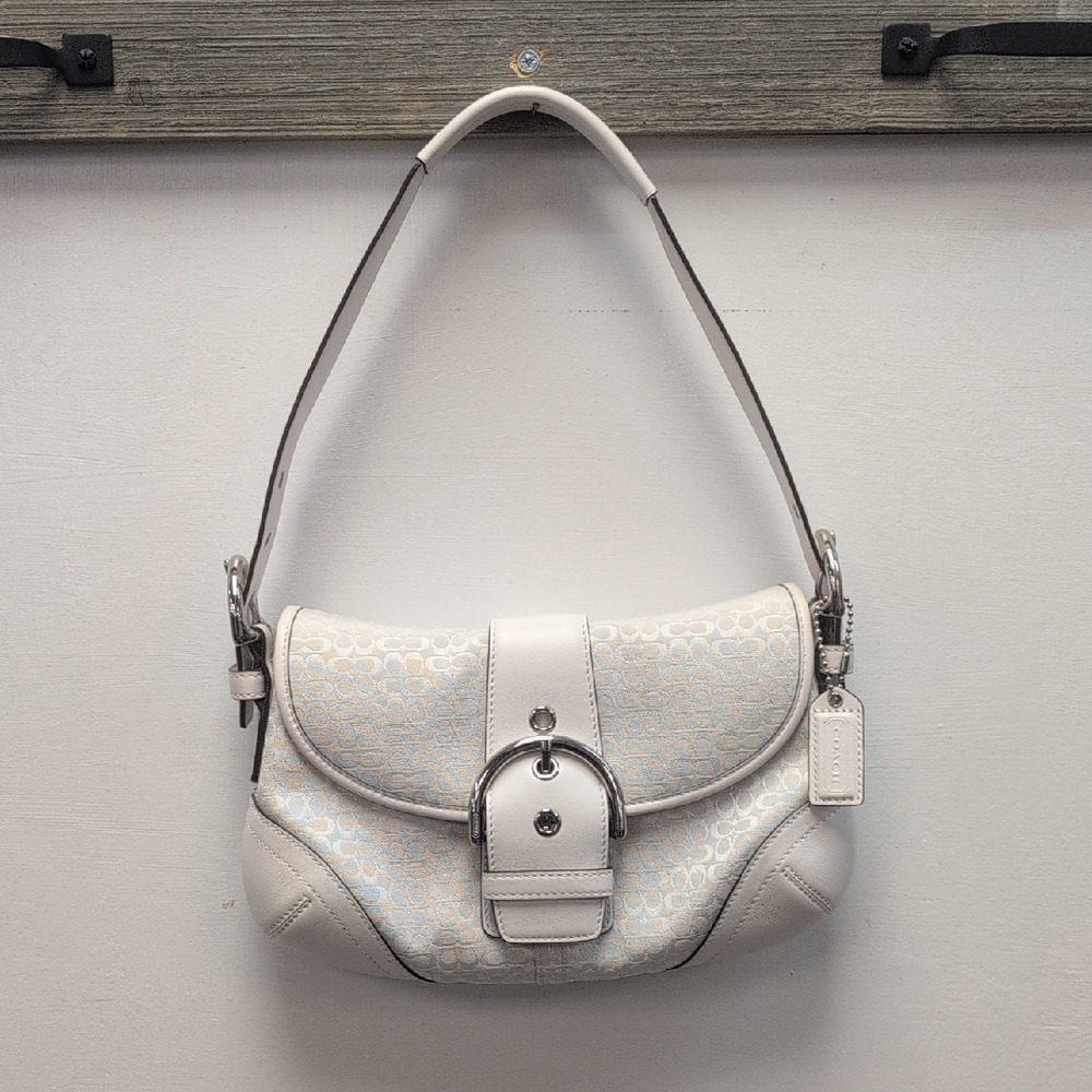 Vintage Y2K white Coach Excellent Condition